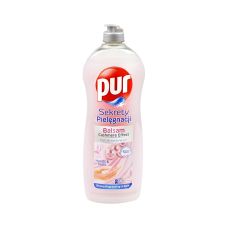 Płyn do mycia naczyń PUR Dłonie i Paznokcie skoncentrowany 750ml butelka 1 litr rozcieńczony