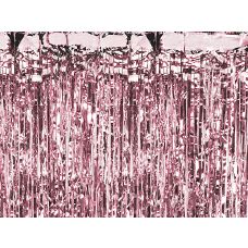 Kurtyna Party Metalizowana Różowe Złoto 100x200cm