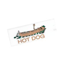 Torebki papierowe na hot doga francuskiego 7+5 x 18 cm 500 sztuk