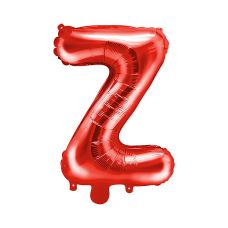 Balon Foliowy Litera Z Czerwony 35cm