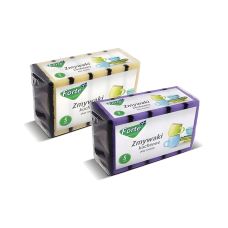 FORTE zmywaki kuchenne 5 sztuk - wytrzymałe gąbki do codziennego mycia