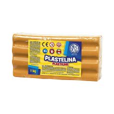 Plastelina Astra 1 kg pomarańczowa do modelowania dla dzieci