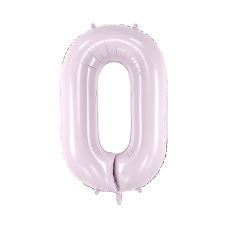 Balon Foliowy Cyfra 0 Fioletowy 72cm