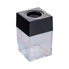 Pojemnik magnetyczny na spinacze OFFICE PRODUCTS prostokątny przezroczysty pusty