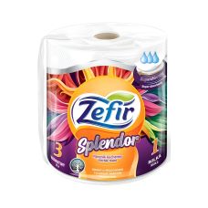 Ręcznik papierowy splendor, biały, 3-warstwowy, 60m
