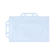 Identyfikator Donau PP 92x59mm, wkład 90x56mm, 2 uchwyty, transparentny, 1 szt.