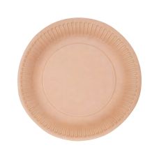 Talerz papierowy kraft okrągły 15 cm 100 sztuk do gastronomii i eventów