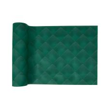Bieżnik papierowy PREMIUM w rolce zielony wzór Rhombus 40 cm x 24 m 1 szt