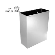 Kosz Naścienny 23 l Stal Nierdzewna Matowa HIT Antifinger