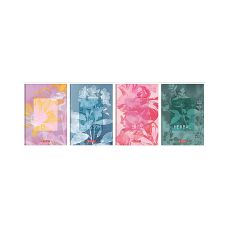 Brulion A5 96 Kartek Kratka z Marginesem Herlitz Blossom Mix Wzorów