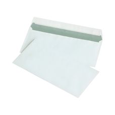 Koperty biurowe z taśmą silikonową Office Products DL 110x220mm 80gsm