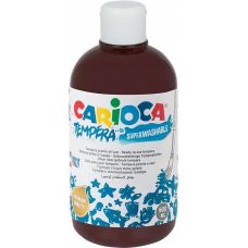 Farba Tempera Brązowa Carioca 500ml