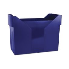 Mini archiwum plastikowe DONAU granatowe na dokumenty A4