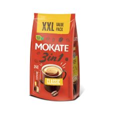 Kawa rozpuszczalna MOKATE 3w1 aromatyczna mieszanka kawy mleka i cukru 24 saszetki po 17g
