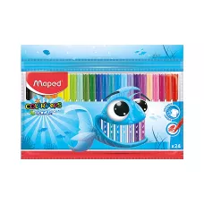 Flamastry Colorpeps Ocean 24 szt. w etui zip