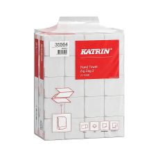 Ręcznik Papierowy ZZ Katrin Basic Zig Zag Dwuwarstwowy Makulatura 4000 Składów