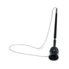 Długopis stojący na metalowym łańcuszku samoprzylepny niebieski OFFICE PRODUCTS