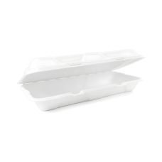 Menubox z trzciny cukrowej biały 1200 ml 31 x 14,5 x 6 cm 125 sztuk