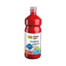 Farba Tempera Premium 1000ml czerwona HAPPY COLOR