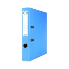 Segregator BASIC-S z szyną z polipropylenu A4 50mm jasnoniebieski