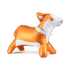 Stojący Balon Foliowy Corgi Matowy Mix 88x70 cm