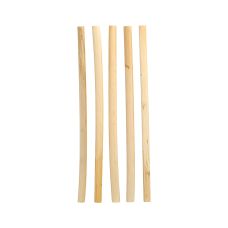 Słomki papierowe z trzciny pospolitej naturalne 10x250 mm 50 sztuk
