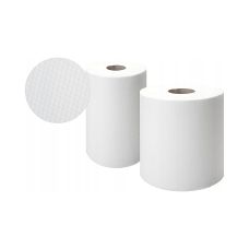 Ręcznik Papierowy w Roli Dwuwarstwowy Celulozowy Biały 120m (6 sztuk)
