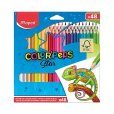 Kredki Colorpeps trójkątne 48 kolorów