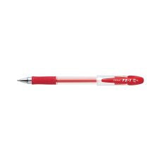 Długopis żelowy PENAC FX1 czarna stalówka 0,7 mm czerwony
