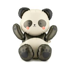 Balon Foliowy Panda Dekoracyjny 68x72 cm do Napełniania Powietrzem