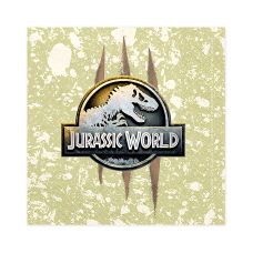 Serwetki Papierowe Dwuwarstwowe Jurassic World Zielone 33x33 cm 20 sztuk
