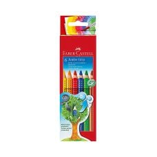 Kredki JUMBO GRIP Faber-Castell, akwarelowe, 6 kolorów