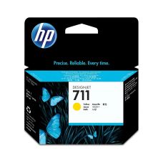 Tusz HP 711 CZ132A żółty do ploterów HP DesignJet pojemność 29 ml