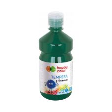 Farba Tempera Premium 500ml Ciemnozielona Happy Color do Malowania
