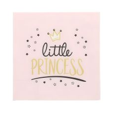 Serwetki papierowe 3-warstwowe Little Princess wzór dziecięcy 33 x 33 cm 20 szt.
