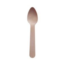 Łyżeczki drewniane jednorazowe 11 cm naturalne 100 sztuk do gastronomii