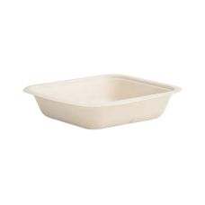 Pojemnik z trzciny cukrowej naturalny 650 ml 19,5 x 18 x 4 cm seria 4 50 sztuk