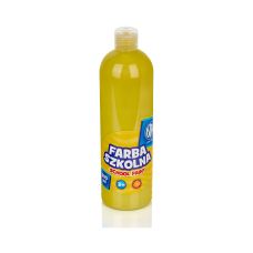 Farba Plakatowa Astra Żółta 500Ml - Wysokiej Jakości Farba Do Malowania W Butelce