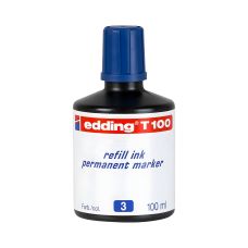Tusz do uzupełniania markerów permanentnych e-T 100 Edding niebieski 100 ml