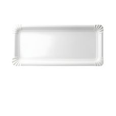 Tacka papierowa biała prostokątna 24 x 11 cm opakowanie 250 sztuk