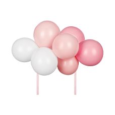 Balonowy Topper na Tort Różowy Zestaw 29 cm 10 Balonów