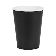 Kubeczki papierowe czarne 250 ml (1 op. / 6 szt.)