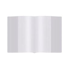 Okładki na zeszyty A5 bezbarwne 21,2x30,3cm 10 sztuk