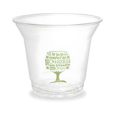Kubek PLA Green Tree biodegradowalny 300 ml średnica 96 mm 50 szt.