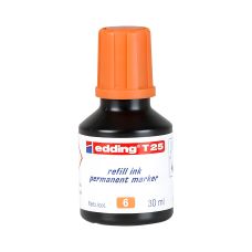 Tusz do uzupełniania markerów permanentnych e-T 25 Edding pomarańczowy 25 ml