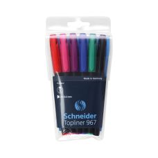 Zestaw cienkopisów Schneider Topliner 967 0,4 mm 6 sztuk miks kolorów