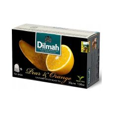 Herbata Czarna Dilmah z Aromatem Gruszka i Pomarańcza, 20 Torebek
