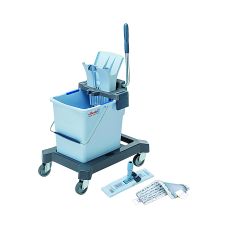 Zestaw VILEDA Professional UltraSpeed Pro, wózek jednowiaderkowy z wkładem r-MicroSpeed Max mop