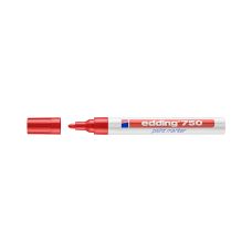 Marker olejowy Edding E-750 2-4 mm czerwony do powierzchni gładkich