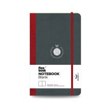 Notatnik Flexbook 13cm x 21cm gładki Medium Czerwony